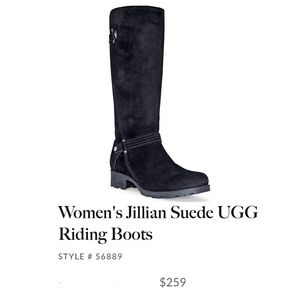 FIRM UGG suede boots Ugg shearling fur lined shoes